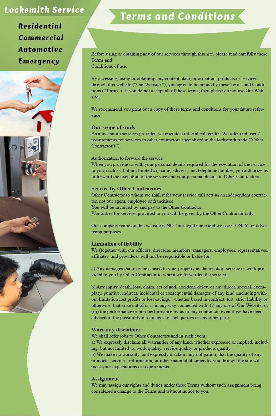 Glenside PA Locksmith Store Glenside, PA 215-239-3009 - terms-and-condition-c-22